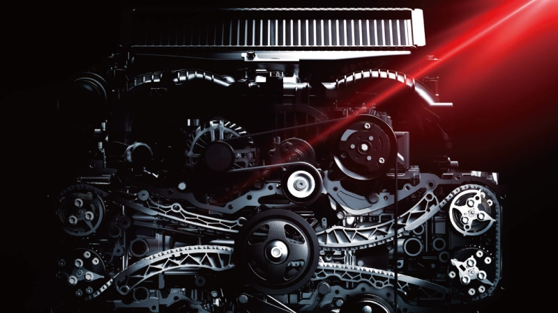 カートピア 「2.4L直噴ターボ“DIT”エンジン」の全体図。 | SUBARU