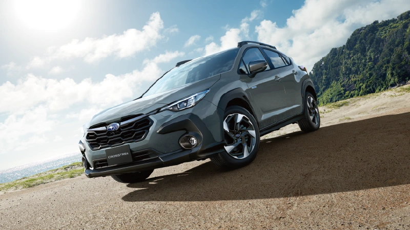 カートピア 2022年発売の初代クロストレックの全体を写した写真。 | SUBARU