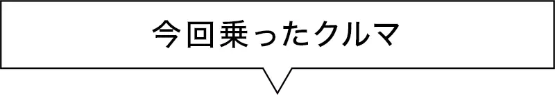 今月乗った車