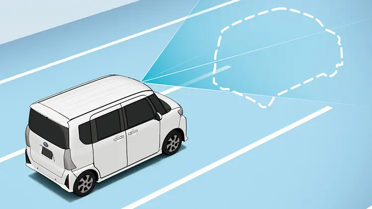 シフォン　④先行車がいなくなると定速走行へ移行