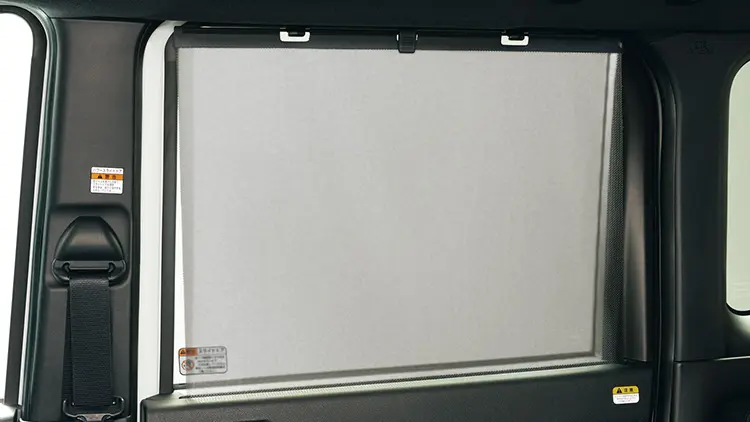 シフォン　格納式リヤドアサンシェード