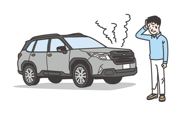 MySubaru Connect 急な車両故障のイメージ
