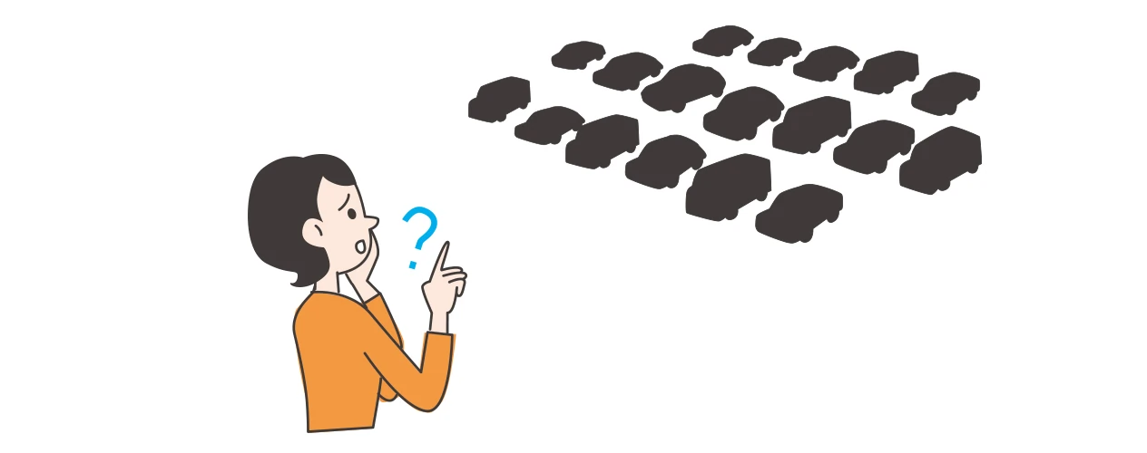 MySubaru Connect 駐車場内で車両の場所を忘れてしまった時のイメージ