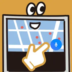 エージェント 車載機のマイクボタン イメージ
