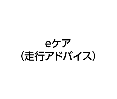 eケア（走行アドバイス）