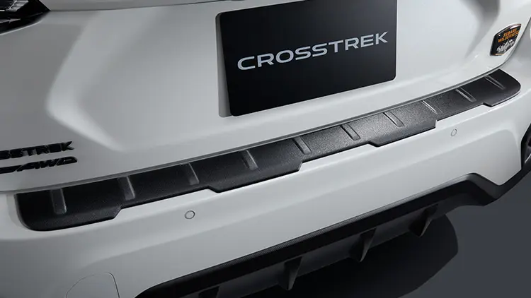 クロストレック Limited WILDERNESS Edition　カーゴステップパネル（Deco-Boco Black塗装）