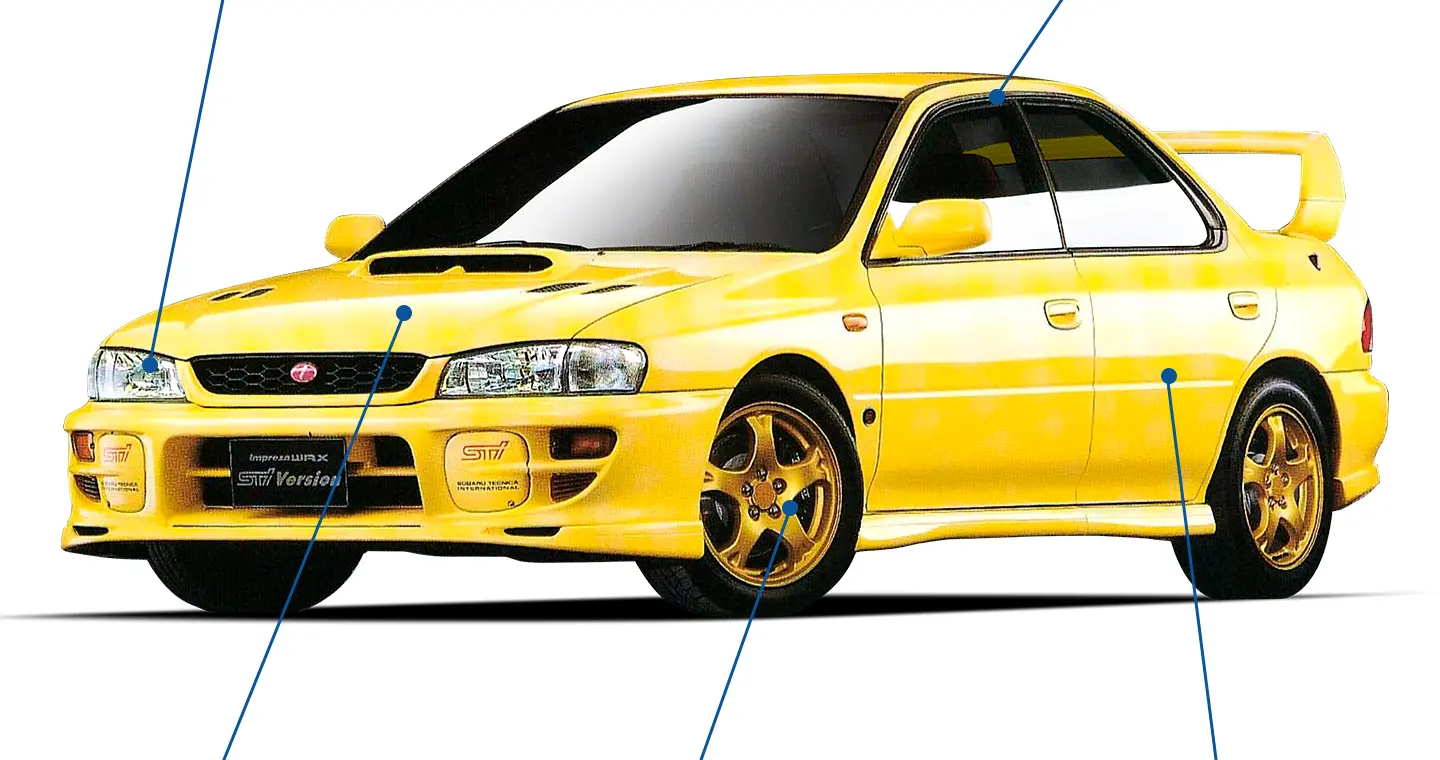 初代インプレッサ（GC/GF）
