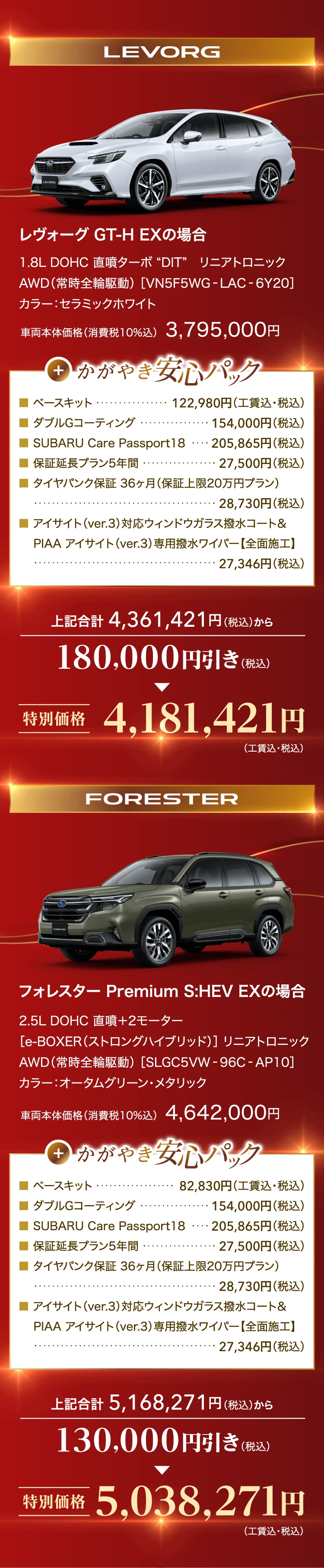 LEVORG FORESTER