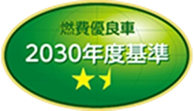 燃費優良車 2030年度基準65％達成