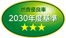 燃費優良車 2030年度基準80％達成