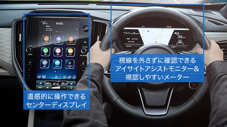 フォレスター　インターフェース