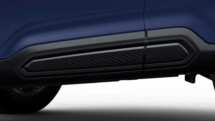 無塗装ブラック（テクスチャー）サイドクラッディング