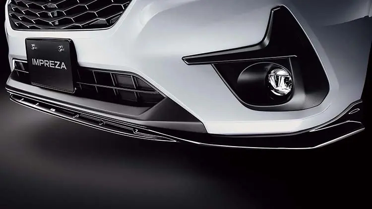 STI フロントアンダースポイラー ブラック