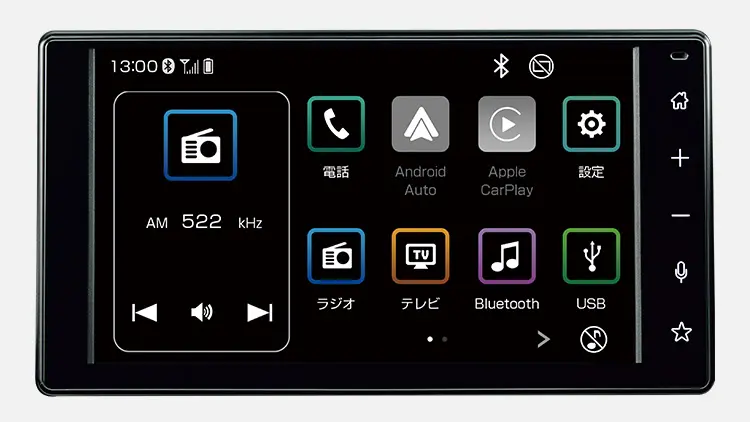 ジャスティ　スマートフォン連携9インチディスプレイオーディオ