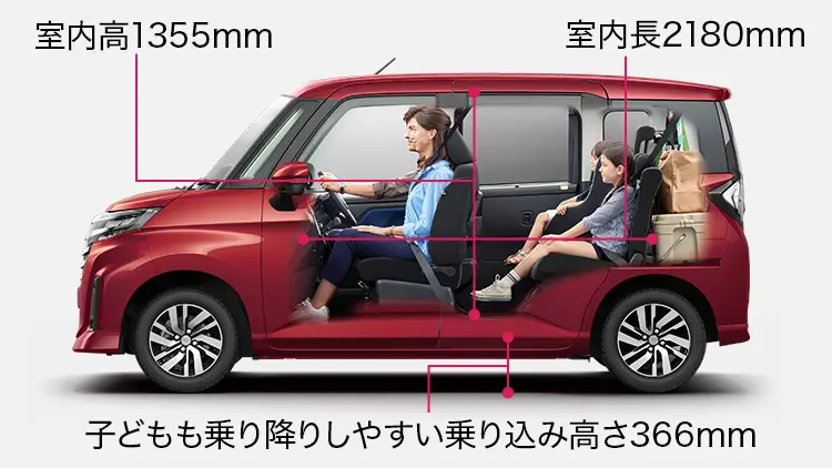 ジャスティ　ゆとりの室内空間