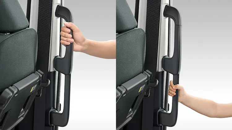 ジャスティ　大型乗降用アシストグリップ（チャイルドグリップ付）