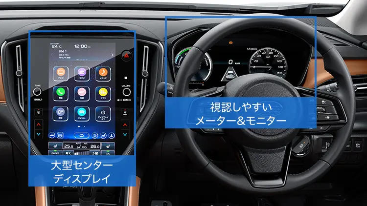 レヴォーグ レイバック　インターフェース