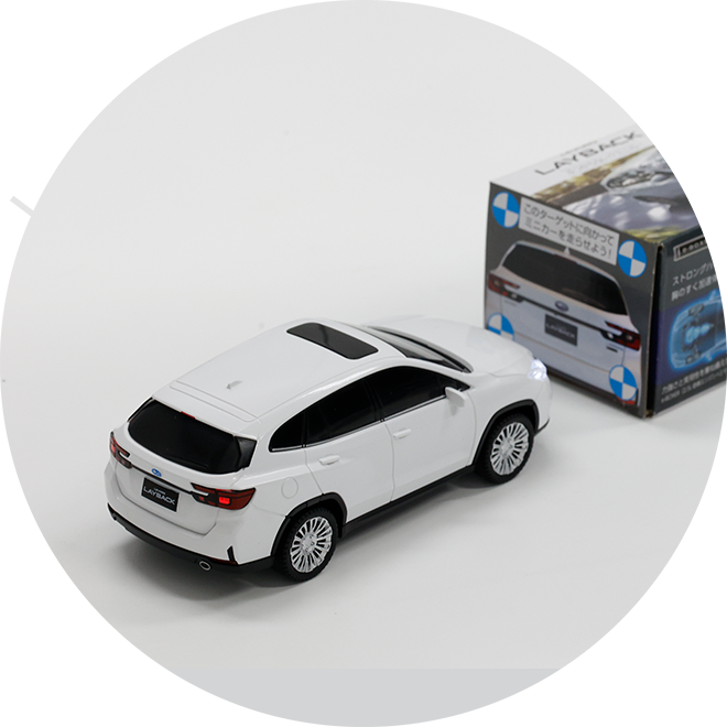LEVORG LAYBACK ミニカー イメージ