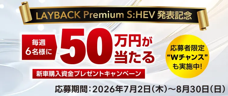 新車購入資金プレゼントキャンペーン