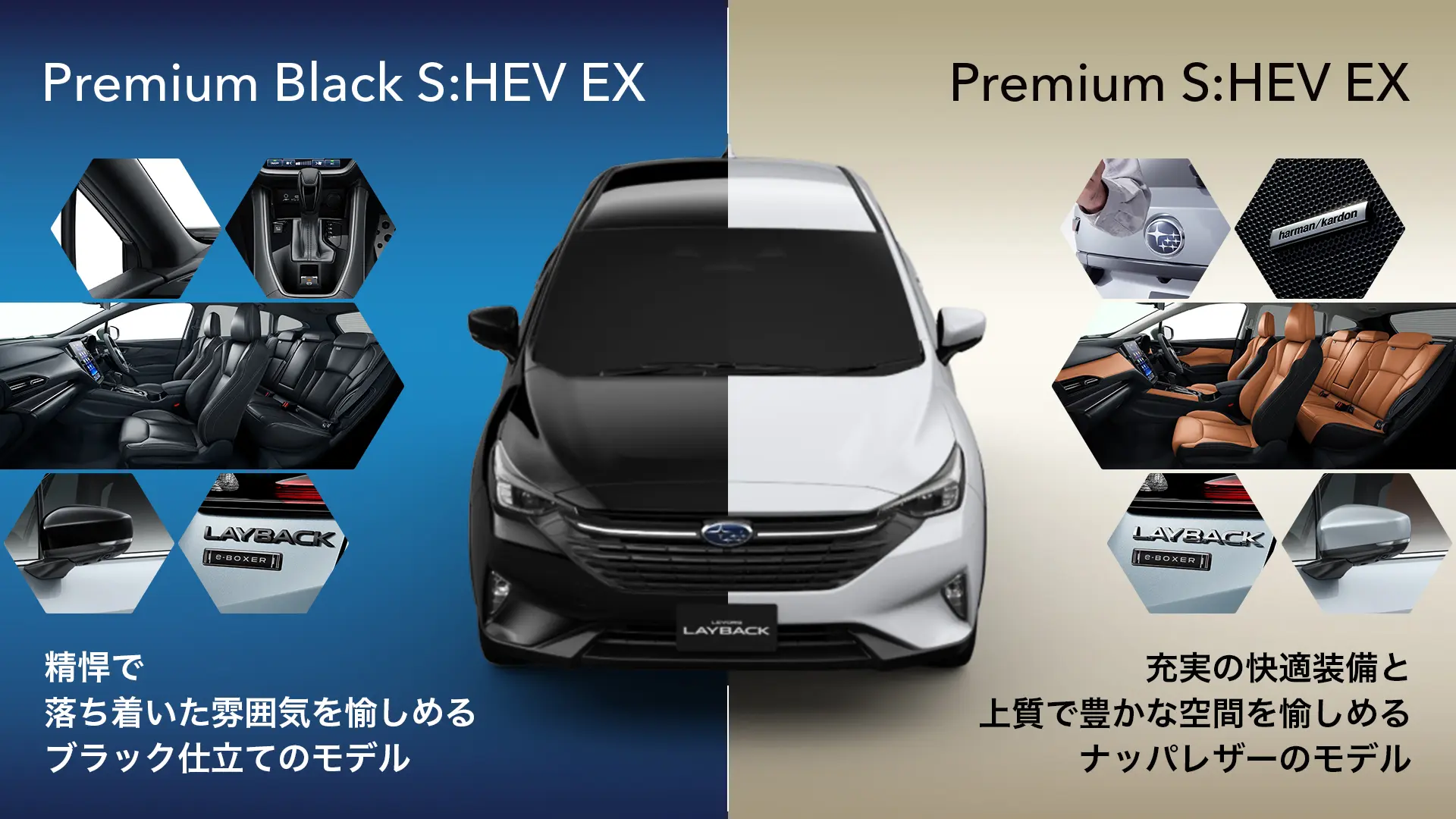 レヴォーグ レイバック　グレード比較