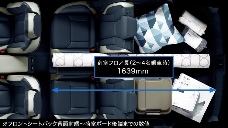 2〜4名乗車時