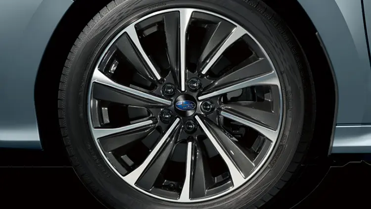 レヴォーグ STI Sport EX Black Interior Selection（STI Sport EX特別仕様車）　225/45R18タイヤ&18インチアルミホイール（ブラック塗装＋切削光輝）（STI Sport用）