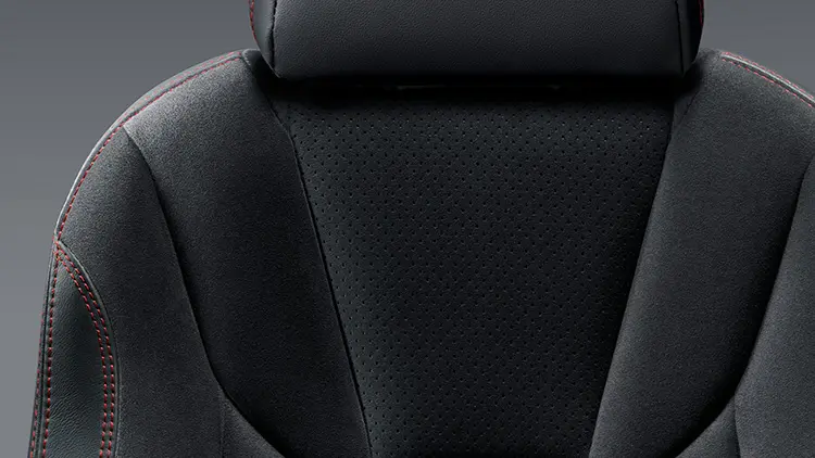 レヴォーグ V-SPORT（Smart Edition EX特別仕様車）　ウルトラスエード®［ブラック/グレー（レッドステッチ）］