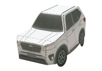 FORESTERのペーパークラフト