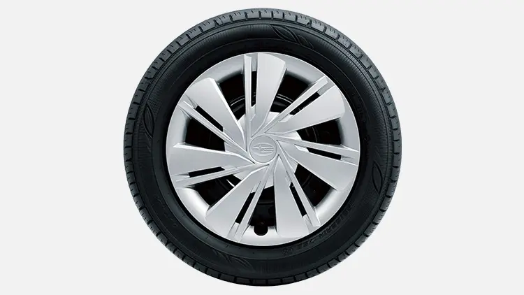 プレオプラス L　155/65R14タイヤ&14インチフルホイールキャップ