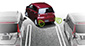 PHOTO：G 2WD　ファイアークォーツレッド・メタリック　ナビアップグレードパックはメーカー装着オプション　写真はイメージです。