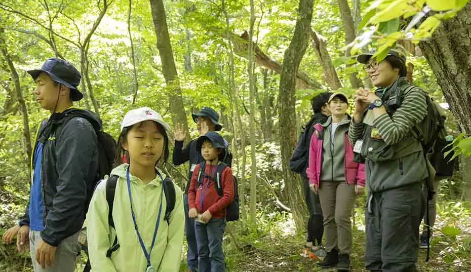 那須平成の森　国立公園の自然を愉しもう！活動イメージ