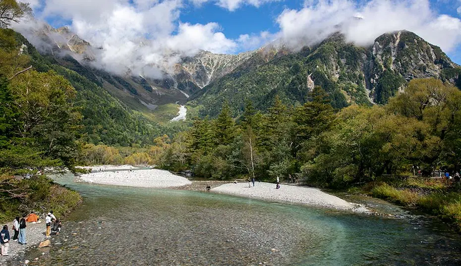上高地ガイドウォーク 活動イメージ