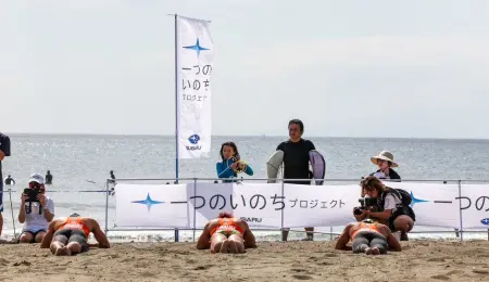 ライフセービング活動イメージ
