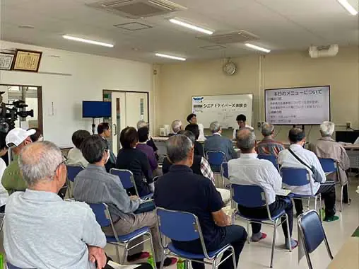 北信越スバルグループ シニアドライバーズ体験会の様子