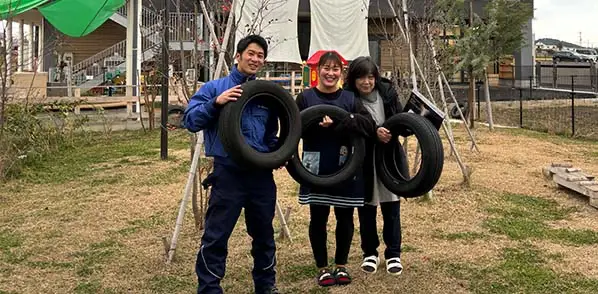 滋賀スバル 職員の方との記念写真