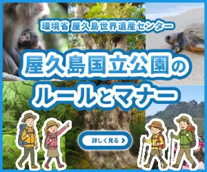 屋久島 マナー