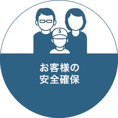 お客様の安全確保