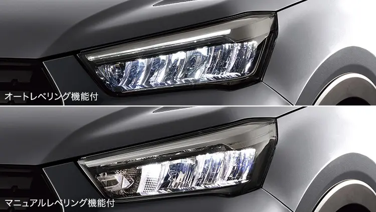 レックス LEDヘッドランプ & LEDクリアランスランプ(オートライト/メッキ加飾付)