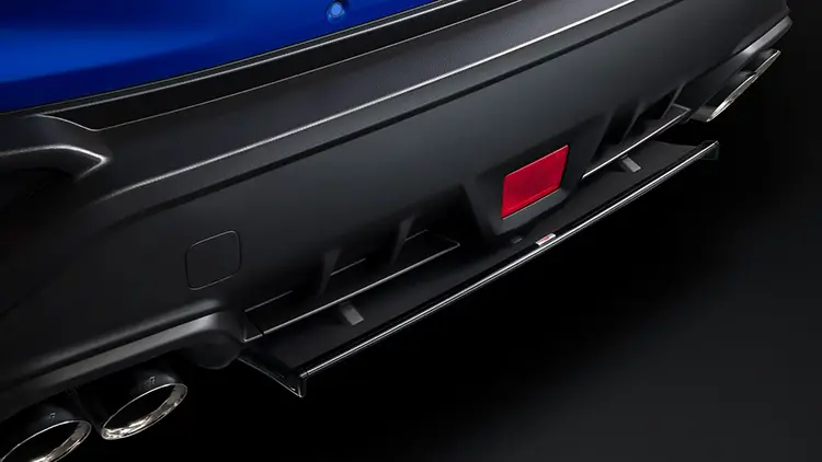 STI リヤアンダーディフューザー（ブラック）