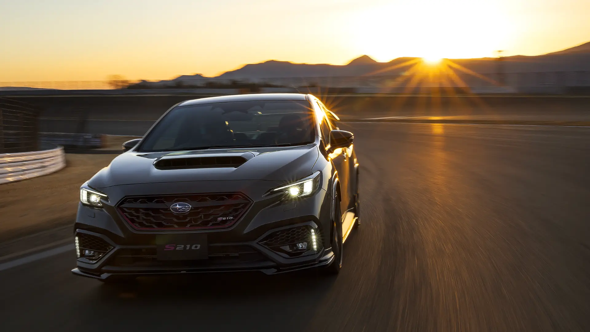 WRX S4 S210　走行イメージ
