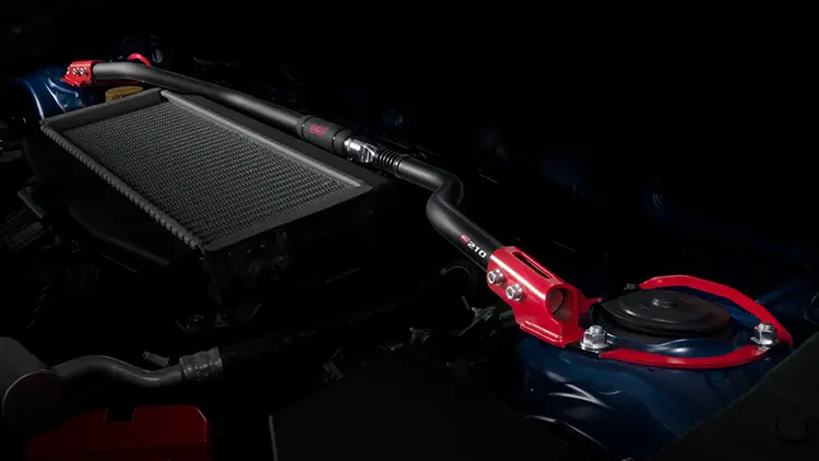 STI製フレキシブルドロータワーバー フロント（S210ロゴ付）