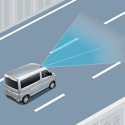 サンバーバン DIAS　全車速追従機能付ACC（アダプティブクルーズコントロール）　定速走行