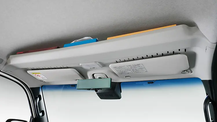 オーバーヘッドシェルフ　標準装備　トランスポーター　VC　VCターボ　ディアス　●耐荷重：計1.5kg