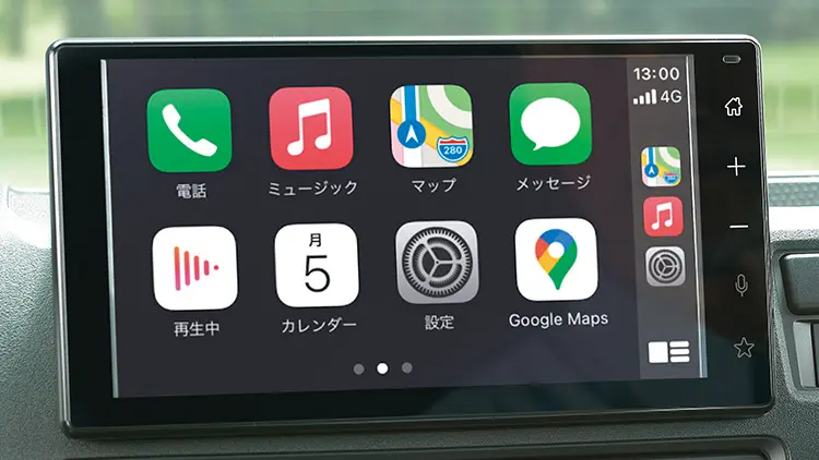サンバーバン　スマートフォン連携9インチディスプレイオーディオ