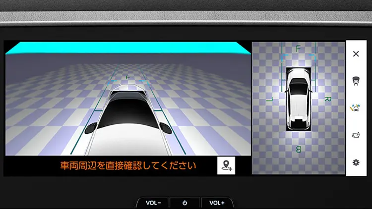 ソルテラ　パノラミックビューモニター