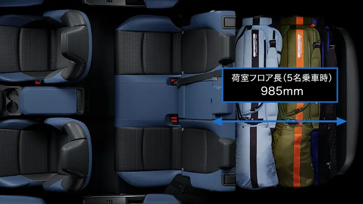 ソルテラ　5名乗車時