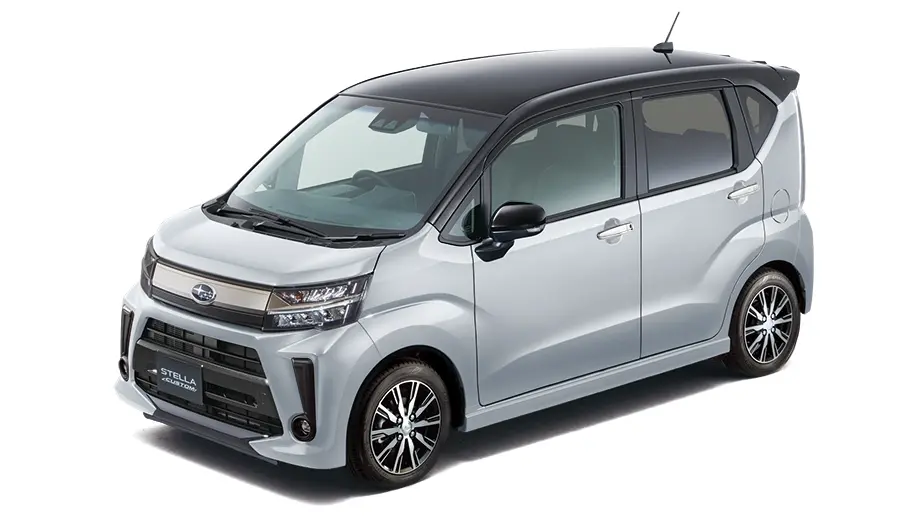ステラ カスタム　ブラック／ブライトシルバー・メタリック（55,000円高・消費税10%込）