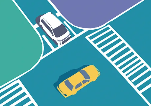 ステラ　路地から広い道へ イメージ