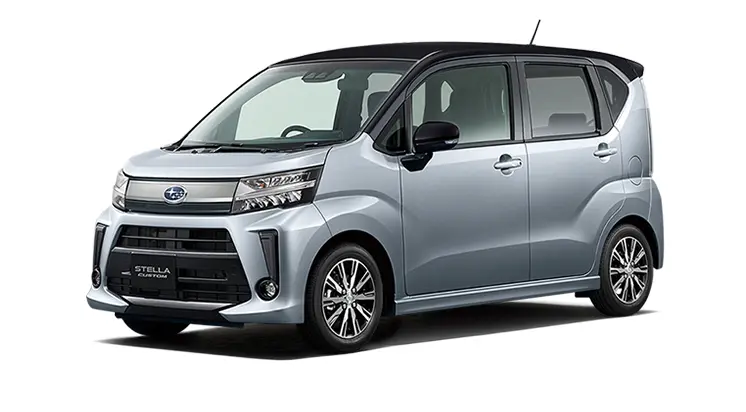 ステラ カスタム R 2WD　ブラック／ブライトシルバー・メタリック（55,000円高・消費税10%込）