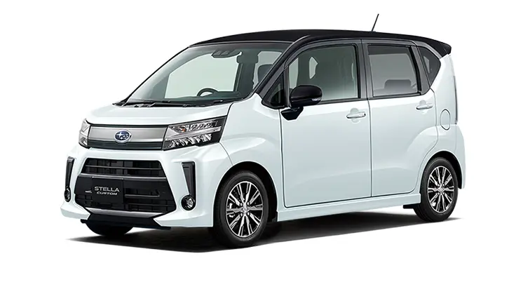 ステラ カスタム R 2WD　ブラック／シャイニングホワイト・パール（55,000円高・消費税10％込）